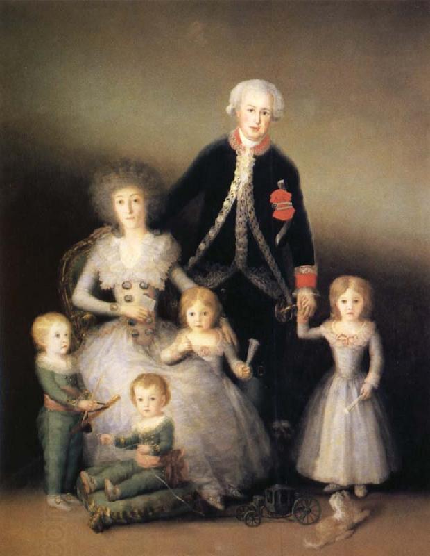 Francisco Goya Family of the Duke and Duchess of Osuna China oil painting art